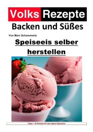 Ich freue mich sehr, Ihnen dieses Buch "Volksrezepte Backen und Süßes - Speiseeis selber herstellen" präsentieren zu können. Diesmal widmen wir uns einem wahrhaft erfrischenden Thema: dem Speiseeis. Wer liebt es nicht, an einem warmen Sommertag ein kühles, selbstgemachtes Eis zu genießen? Als Bäcker und begeisterter Hobbykoch habe ich mich immer wieder auf die Suche nach außergewöhnlichen und leckeren Rezepten gemacht. Dabei habe ich festgestellt, dass das Zubereiten von Speiseeis eine wahre Kunst ist. Es erfordert Geschick, Kreativität und die richtigen Zutaten, um ein perfektes Eis zu zaubern. Aber ganz so schwierig muss es nicht sein, wenn man die richtige Anleitung dazu hat. In diesem Buch finden Sie eine Sammlung von 34 köstlichen Rezepten, die Sie inspirieren sollen, Ihr eigenes Speiseeis herzustellen. Von klassischen Sorten wie Vanille und Schokolade bis hin zu exotischen Kreationen wie Lavendel oder Maracuja ist für jeden Geschmack etwas dabei. Ich habe jedes Rezept sorgfältig ausgewählt, um sicherzustellen, dass Sie ein Ergebnis von höchster Qualität erzielen. Doch Speiseeis selber herstellen geht über einfache Rezepte hinaus. In diesem Buch teile ich auch wertvolle Tipps und Tricks, wie Sie die perfekte Konsistenz erreichen, unerwünschte Eiskristalle vermeiden und Ihr Eis mit einem einzigartigen Aroma verfeinern können. Außerdem stelle ich Ihnen nützliches Zubehör vor, das Ihnen dabei helfen wird, Ihr Eis professionell zu präsentieren und zu servieren. Einfach herzustellen in den mittlerweile sehr preiswert gewordenen Eismaschinen, die es regelmässig zu günstigen Preisen bei den Discountern gibt. Probieren Sie es aus, denn Gutes kann so Einfach sein!