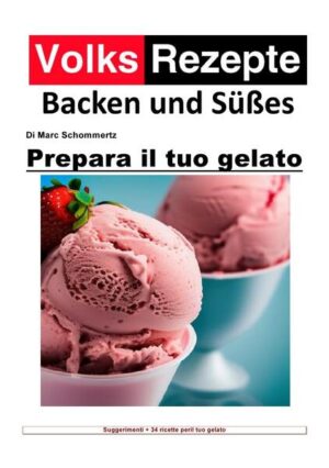 Sono molto lieto di potervi presentare questo libro "Ricette popolari per prodotti da forno e dolci - preparare il proprio gelato". Questa volta ci dedichiamo a un argomento davvero rinfrescante: il gelato. Chi non ama godersi un fresco gelato fatto in casa in una calda giornata estiva? Come fornaio e appassionato cuoco per hobby, sono sempre stato alla ricerca di ricette insolite e deliziose. Ho scoperto che fare il gelato è una vera e propria arte. Ci vogliono abilità, creatività e gli ingredienti giusti per creare un gelato perfetto. Ma non deve essere così difficile se hai le giuste istruzioni. In questo libro troverai una raccolta di 34 deliziose ricette per ispirarti a creare il tuo gelato. Dalle varietà classiche come la vaniglia e il cioccolato alle creazioni esotiche come la lavanda o il frutto della passione, ce n'è per tutti i gusti. Ho accuratamente selezionato ogni ricetta per assicurarti di ottenere un risultato della massima qualità. Ma fare il gelato da soli va oltre le semplici ricette. In questo libro condivido anche preziosi suggerimenti e trucchi su come ottenere la consistenza perfetta, evitare i cristalli di ghiaccio indesiderati e dare al tuo gelato un sapore unico. Ti presento anche accessori utili che ti aiuteranno a presentare e servire il tuo gelato in modo professionale. Facile da realizzare nelle macchine per gelato ora molto economiche che sono regolarmente disponibili presso i discount a prezzi bassi. Provalo, perché le cose buone possono essere così facili!