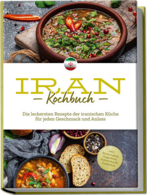 Iran-Kochbuch: Außergewöhnliche, aromatische und reichhaltige Genussvielfalt aus 1001 Nacht Atemberaubende Landschaften, der antike Reichtum des persischen Reiches, prachtvolle Moscheen und geheimnisvolle Hochkultur: Der Iran regt Fantasie und Abenteuerlust zugleich an - und das gilt auch für seine Küche. Die können Sie zum Glück ganz einfach visumfrei erkunden und dieses Kochbuch nimmt Sie mit auf die Reise! Als nicht-arabisches Land unter arabischen Nachbarn hat der Iran - das frühere Persien - eine sprachliche, kulturelle und historische Sonderposition. Das schlägt sich auch in der Küche nieder: Auch wenn viele Zutaten und Gewürze ebenso in den Nachbarländern Verwendung finden, so stechen Geschmack und Tradition der iranischen Kochkunst doch als einzigartig hervor, und die Gerichte in diesem Buch lassen Sie diesen ganz besonderen Küchenschatz mit allen Sinnen erfahren. Ob Kababs, Fesenjan oder Ash-e Reshtesh, die klangvoll-exotischen Köstlichkeiten punkten mit reichlich Gewürzen wie Kardamom, Safran oder Kurkuma, frischem Gemüse, Früchten und geschmackvollen Zutaten wie Lammfleisch, Pistazien oder Mandeln und bieten für Fleischfreunde, Fischliebhaber, Veggies und Naschkatzen eine verführerische Auswahl für jede Situation. Aufwendig? Keine Sorge! Denn bei den zahlreichen Rezepten finden Sie neben erlesenen Schlemmereien für besondere Anlässe vor allem jede Menge absolut alltagstaugliche Geschmackshighlights, die dank präziser Zubereitungsanleitungen auf Anhieb gelingen. Iranisches Frühstück: Mit Dattel-Omelett, Weizen-Porridge mit Hühnerfleisch, süßem iranischem Frühstück oder Khoorma ba Pesteh starten Sie auf ganz neue Art geschmackvoll in den Tag. Köstliche Kleinigkeiten: Ob als Vorspeise, Snack oder leichte Mahlzeit, Shirazi-Gurken-Tomaten-Salat, Ash-e-Anwar-Granatapfelsuppe, Lavash-Schwarzkümmelbrot oder gefüllte Samboseh-Teigtaschen sorgen jederzeit für einen Hauch 1001 Nacht. Raffinierte Fisch- & Fleischgerichte: In Gheimeh-Rindfleischeintopf, Reis mit Huhn, Forelle Mahi Shekampor oder gefülltem Fisch mit Nüssen lernen Sie Lamm, Huhn, Forelle & Co. auf atemberaubend andere Art kennen. Vegetarisch-vegane Hauptgerichte: In der iranischen Speisetradition schöpfen Veggies mit Khoresh-e Sibzamini-Kartoffeleintopf, Rote-Bete-Eintopf mit Sauerkirschen, Omelett mit Bohnen oder Fesenjan-Walnusseintopf aus dem Vollen. Süßspeisen & Getränke: Ferni-Pudding, Safranreis mit Rosenwasser, Iranischer Punsch und persischer Liebestrank Sherbet-e Sekanjebin sind Verführung pur für Ihre Geschmacksknospen. Tauchen Sie ein in den Aromenzauber aus 1001 Nacht und lernen Sie außergewöhnliche Geschmackskombinationen, Gewürze und Zubereitungsideen kennen. Ob Sie Fan der iranischen Küche sind, es würzig und besonders lieben oder einfach gerne Neues entdecken - hier finden Sie jede Menge Inspiration.