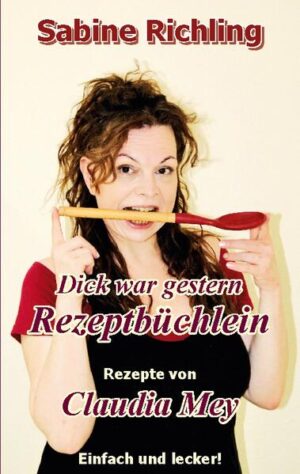 Autorin Sabine Richling auf www.sabine-richling.com besuchen. 2. Teil der Buchreihe "Dick war gestern". Für alle Genießer und alle "Dick war gestern"-Fans, die bereits das erste Buch gelesen haben und von Claudias phänomenalem Abnehmerfolg begeistert sind: Hier ist es endlich! Das Rezeptbüchlein, das Claudia mit ihrer Freundin und Autorin Sabine Richling aufgrund der vielen Anfragen einfach schreiben musste! In diesem Rezeptbüchlein erfahrt ihr, mit welchen spannenden Rezepten Claudia abgenommen und dabei auf nichts verzichtet hat. Denn Kalorien zählen ist nicht ihr Ding! Stattdessen lebt und isst sie heute bewusster. Hier werdet ihr tolle Rezeptideen zum Nachkochen und -backen finden. Und auch süße Schleckermäuler kommen auf ihre Kosten. Viel Spaß mit den Rezepten und einen guten Appetit! Mit Vorworten von den Sängern: - Thomas Sundara (Schlagerstern Gewinner 2023) "Die veganen Möhrenfrikadellen haben es mir angetan!" - "Gizmo"/Markus Lawo "In diesem Büchlein sind tolle Rezepte!" ... und der Sängerin: - "Rocknella"/Pia Ebbinghaus "Megaleckeres Essen!"