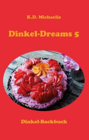 Im 5. Band meiner Buch-Reihe Dinkel-Dreams finden sich über 120 Seiten mit meinen besten Dinkel-Back-Rezepten für jeden Anlass: - leckeres Kleingebäck sowie - fruchtig-frische und cremig-leckere Kuchen und Torten. Hier findet jeder seine ganz besondere Lieblingsleckerei, die entweder mit Dinkelmehl oder auch mal ganz ohne Mehl - also glutenfrei - gebacken wird. Vom Bananenkuchen, über Erdbeer-Stracciatella-Torte, Käsecremetorte, Bienen-Motiv-Plätzchen und Rosinen-Quarkbrötchen, bis zu Tiramisu-Bällchen und Zitronen-Biskuitroulade. Dank der detailliert beschriebenen Arbeitsschritte und der Markierung besonders wichtiger Einzelheiten gelingen diese Backrezepte nicht nur Backprofis, sondern auch Back-Anfängern. Backen kann so einfach und so lecker sein! Das komplette Inhaltsverzeichnis findet sich natürlich auch auf meiner Webseite: https://www.kd-michaelis.com/backen/dinkel-dreams-5/ Rezeptübersicht: Bananenkuchen mit Schokoglasur oder Puderzucker Bratapfel-Bällchen mit oder ohne Marzipan, Rosinen und Zimt Cranberry-Limetten-Quarkbrötchen Erdbeer-Stracciatella-Torte / Erdbeer-Stracciatella-Törtchen Heidelbeer-Tiramisu-Torte / Blaubeer-Mascarpone-Torte Himbärchenkuchen / Himbeerkuchen Himbeer-Schokosahne-Torte mit echter Schokolade und dunklem Wiener Boden Mandel-Waffeln - ohne Mehl 'Milchmädchen'-Dinkel-Waffeln Mokka-Torte mit hellem Dinkel-Biskuitboden und dreierlei Kaffee Motiv-Plätzchen Biene / Waben / Honig Napfkuchen mit Mascarponecreme und frischen Aprikosen Pfirsich-Zitronenjoghurt-Torte mit Dinkelboden oder glutenfreiem Torten-Boden Reiskuchen / Reisküchlein mit Früchten Rosinen-Quarkbrötchen / Rosinen-Wuppis Sauerteig-Mischbrötchen / Sauerteig-Semmeln (auch als Brote) Walnuss-Wuppis Mit den Variationen und zusätzlichen Tipps in meinem kostenlosen Buch-Blog gibt es weitere Inspiration - nicht nur für Backanfänger. https://www.kd-michaelis.com/buecher-blog/dinkel-dreams-5/