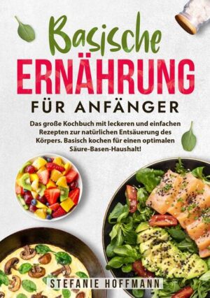 Leidest du unter Verdauungsproblemen? Fühlst du dich oft schlapp und unausgeglichen? Möchtest du deinen Körper natürlich entgiften und deinen Säure-Basen-Haushalt ins Gleichgewicht bringen? Oder bist du einfach nur neugierig, was eine basische Ernährung für dein Wohlbefinden tun kann? Dann ist dieses Kochbuch genau das, wonach du gesucht hast! Mit bewährten Rezepten kannst du deinen Spei-seplan so gestalten, dass er reich an basischen Lebensmitteln ist und du dich rundum wohlfühlst. Es gibt zahlreiche Gründe, die für eine basische Ernährung sprechen: - Ausgleich des Säure-Basen-Haushalts: Eine basische Ernährung kann helfen, überschüssige Säuren im Körper zu neutralisieren und das natürliche Gleichgewicht wiederherzustellen. - Vorbeugung von Krankheiten: Viele Krankheiten können in einem übersäuerten Milieu entstehen. Durch basenbildende Lebensmittel kannst du diesem entgegenwirken. - Unterstützung der Entgiftung: Basische Lebensmittel helfen dem Körper, Schadstoffe effektiver abzubauen. - Steigerung des Wohlbefindens: Viele Menschen berichten von mehr Vitalität, besserer Haut und einem gesteigerten allgemeinen Wohlbefinden durch die basische Ernährung. In der heutigen Zeit, in der unsere Ernährung oft durch verarbeitete Lebensmittel und zu viele Säurebildner geprägt ist, gewinnt die basische Ernährung und das Basenfasten immer mehr an Bedeutung. Warum mein Kochbuch unverzichtbar für deine Küche ist: - Einfache Zubereitung: Alle Rezepte sind einfach nachzukochen, auch wenn du kein Profikoch bist. - Optimal für die Gesundheit: Alle Gerichte wurden speziell kreiert, um den Säure-Basen-Haushalt zu unterstützen. - Vielfalt garantiert: Von Frühstücksideen bis hin zu leckeren Hauptgerichten - hier ist für jeden etwas dabei. - Alltagstauglich: Die Gerichte sind schnell zubereitet und ideal für den stressigen Alltag. Mache jetzt den ersten Schritt zu einem ausgewogenen, vitalen Leben und sichere dir mein Kochbuch zur basischen Ernährung!