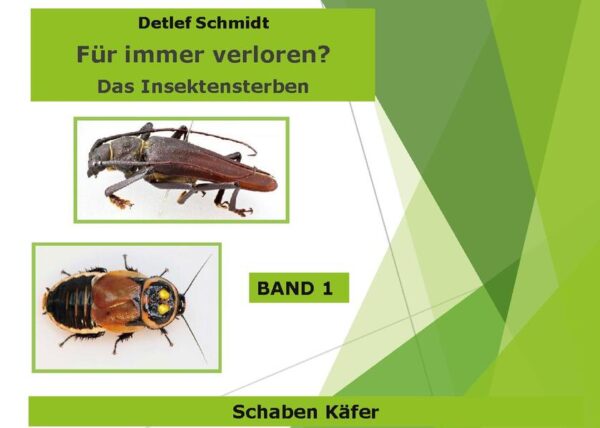 Für immer verschwunden? Band 1 Käfer und Schaben: Das Insektensterben | Detlef Schmidt