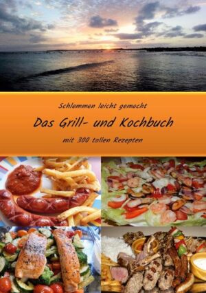 Tauche ein in die Welt des Grillens und Kochens und entdecke eine bunte Vielzahl an Rezeptideen für jede Gelegenheit, die sowohl für Grillanfänger als auch für Profis geeignet sind. Dieses Buch ist ein "must have" ich erzähle Dir "nimm mich doch bitte mit und ich finde für Dich ein tolles Gericht" für unterwegs auf Reisen wie Camping, Outdoor Aktivitäten oder einfach von zu Hause aus kochen. Das Buch passt in jedes Gepäck, da es nur DIN A5 groß ist. Die Rezepte sind optimiert und komprimiert d.h. nicht zu viel Schnickschnack, kurz und bündig erklärt. Und das sind die Highlights: 1.) Grillrezepte und Marinaden + Kerntemperatur 2.) Rubs und Gewürzmischungen selber machen 3.) Fleisch- und Blitzgerichte 4.) Fischgerichte und Vegetarisch 5.) Beilagen wählen für ein Gericht 6.) Dips, Pesto und (Grill) -Saucen 7.) Aufläufe, Eintöpfe, Ragouts und Suppen 8.) Teig- Backwaren, der kleine Imbiss 9.) Salate und Dressing 10.) Allerlei, Infos, Tipps und Tricks Eis, Dessert, Cocktails, Smoothies, Dutch-Oven u.v.m. Mein Motto lautet: Die Haupsach iss, schmecke muss es! Zögern Sie nicht lange und kaufen Sie das einzigartige Buch - es lohnt sich auf jeden Fall.