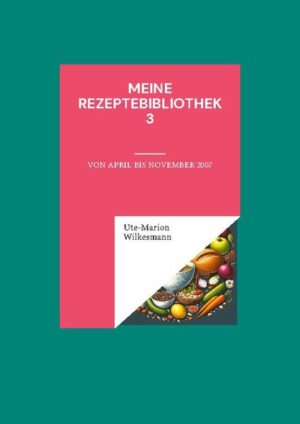 Seit 1998 habe ich Rezepte auf meiner Webseite veröffentlicht. Webseiten sind vergänglicher als Papier, daher gieße ich meine Rezepte jetzt in Buchform. Die Rezepte dieses Bandes sind vollwertig, ein Großteil ist zusätzlich vegan. Auch Rohkost ist in diesem Band enthalten. Der vorliegende Band für die Zeit von April bis November 2007 enthält mehr als 650 Rezepte. Die komplette Reihe wird bei heute knapp 14.000 Rezepten über 20 Bände umfassen. Seit etwa 2022 habe ich wieder vermehrt gemischte Rezepte notiert. Die Rezepte sind sämtlich mit schwarz-weißen Fotografien bebildert.