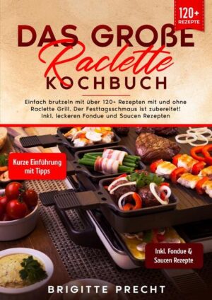 Dieses Raclette-Kochbuch ist voll von köstlichen, leicht zuzubereitenden Rezepten! Mit über 120+ Rezepten zur Auswahl, finden Sie in diesem Kochbuch bestimmt das, wonach Sie suchen... Raclette ist sowohl der Name eines Käses als auch der Name eines typischen Après-Ski-Gerichts, das aus demselben Käse hergestellt wird. Er stammt ursprünglich aus der Schweiz, ist aber auch in der französischen Region zu finden, die an die Schweiz grenzt. Der Name leitet sich vom französischen racler ab, was "schaben" bedeutet. Wie schmeckt Raclette? Dieser fantastische Kuhmilchkäse hat eine wunderbar cremige Textur und einen salzigen, leicht süßen, leicht nussigen Geschmack, nicht unähnlich dem Gruyere. Er ist ziemlich aromatisch und wird umso schärfer, je länger der Käselaib reift. Lassen Sie sich aber nicht vom Geruch täuschen: Raclette schmeckt nicht so stark, wie er riecht. Es gibt auch aromatisierte Versionen des Käses. So gibt es Raclette mit Pfefferkörnern, Kräutern, Knoblauch und sogar Trüffeln! Wie man Raclette isst Sie sitzen alle um einen Tisch herum. Der Raclette Grill wird in die Mitte des Tisches gestellt und alle Raclette-Zutaten werden um ihn herum platziert. Jeder bekommt sein eigenes Raclette-Pfännchen. Ihr wählt eure Lieblingszutaten aus und legt sie in euer Pfännchen. Ihr deckt die Zutaten mit einer Scheibe Käse ab und legt sie unter den Grill. Sobald der Käse geschmolzen ist und blubbert, ist er fertig zum Essen. Der obere Teil des Grills wird zum Grillen und Kochen von Fleisch und anderen Zutaten verwendet. Sie können darauf Zwiebeln, Würstchen oder Grillfleisch anbraten. (mehr Informationen finden Sie im Buch) Sie sind auf der Suche nach … ✅ 120+ leckeren Rezepten (u.a. Frühstück, Fleischgerichte, Fischgerichte, Gemüse, Desserts uvm.) ✅ Einführung in das Thema ✅ Den richtigen Zutaten für Raclettes ✅ Inklusive Fondue und Saucen Rezepte Leckere Gerichte und gute Anhaltspunkte gefällig? Dann greifen Sie jetzt zu!