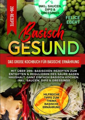 Eine basische Ernährung besteht aus Lebensmitteln, die reich an Vitaminen, Mineralien und Antioxidantien sind. Die Ernährung trägt dazu bei, das pH-Gleichgewicht des Körpers zu erhalten, Krankheiten vorzubeugen und den Alterungsprozess zu verlangsamen. Eine basische Ernährung kann mit einem geringeren Krebsrisiko, stärkeren Knochen und Muskeln, weniger Gelenk- und Rückenbeschwerden, einer leichteren Gewichtsreduzierung und einer Umkehrung des Nährstoffmangels in Verbindung gebracht werden. Wie reguliert die basische Ernährung den pH-Wert Ihres Körpers? Die basische Diät basiert auf der Idee, dass eine Veränderung der Lebensmittel den pH-Wert des Körpers beeinflussen kann. Der Prozess der Umwandlung von Lebensmitteln in verwertbare Energie oder der Stoffwechsel wurde mit einem Feuer verglichen. Beide Prozesse beinhalten die Zersetzung eines Feststoffs durch chemische Aktivität. Asche ist das Nebenprodukt der Verbrennung. So wie das Feuer eine Aschespur hinterlässt, erzeugt auch die Nahrung, die jemand isst, ein Nebenprodukt, das als Stoffwechselabfall bezeichnet wird. Die Säure-Asche-Theorie besagt, dass der Kontakt mit saurer Asche die Anfälligkeit für Krankheiten erhöht, während der Kontakt mit basischer Asche die Anfälligkeit verringert. (Weitere Informationen finden Sie im Buch)