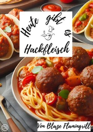 In 'Heute gibt es - Hackfleisch' entführt uns Autor und Hobbykoch Blaze Flamingrill in die Welt der köstlichen Hackfleischrezepte. Dieses Buch aus der Buchserie 'Heute gibt es' präsentiert eine reiche Auswahl von 30 Rezepten, die von traditionellen Klassikern bis zu exotischen Kreationen reichen. Entdecken Sie, wie vielseitig Hackfleisch sein kann, und lassen Sie sich von den zahlreichen Aromen und Zutaten inspirieren. Mit Schritt-für-Schritt-Anleitungen und hilfreichen Tipps und Tricks bietet dieses Buch eine unverzichtbare Sammlung für jeden Kochbegeisterten. Verwöhnen Sie sich und Ihre Lieben mit herzhaften Mahlzeiten und erfahren Sie, wie Hackfleisch Ihre Küche bereichern kann.