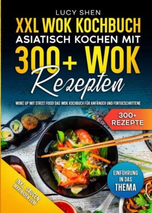 Dieses Wok-Kochbuch ist voll von köstlichen, leicht zuzubereitenden Rezepten! Mit über 300+ Rezepten zur Auswahl, finden Sie in diesem Kochbuch bestimmt das, wonach Sie suchen... Der Wok hat starke asiatische Wurzeln, die bis in die chinesische Han-Dynastie zurückreichen. Traditionell ist er eine hochwandige Pfanne mit rundem Boden, obwohl Versionen mit flachem Boden immer beliebter werden, da sie auf Standardherden verwendet werden können. Üblicherweise ist er entweder mit zwei seitlichen Griffen oder einem langen Griff ausgestattet. Aber was macht einen Wok besser als eine normale Bratpfanne? Ein Wok verteilt im Gegensatz zu einer herkömmlichen Bratpfanne die Hitze viel gleichmäßiger. Das liegt an der konkaven Form mit abgeschrägten Seiten sowie an der Beschaffenheit des Materials, aus dem Woks hergestellt sind. Durch die bessere Wärmeverteilung erhalten Sie weniger heiße/kalte Stellen und stellen sicher, dass alles im Wok zur gleichen Zeit fertig gegart ist. Außerdem ist das Schwenken von Speisen, wie z. B. Stir-Fry aufgrund seiner Form viel einfacher und die Zutaten fallen zurück in den Wok. (mehr Informationen finden Sie im Buch) Sie sind auf der Suche nach … ✅ 300+ leckere Wok Rezepte (u.a. Fischergerichte, Fleischgerichte, Dumplings & Frühlingsrollen, Suppen. Desserts uvm.) ✅ Kurze Einführung in das Thema ✅ Den richtigen Zutaten zum Kochen ✅ Inklusive einer Vielzahl von Saucen, Marinaden & Dips Rezepten Leckere Gerichte und gute Anhaltspunkte gefällig? Dann greifen Sie jetzt zu!