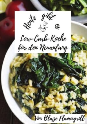 Tauche ein in die Welt der Low-Carb-Küche für einen erfrischenden Neuanfang! In diesem Buch aus der Serie "Heute gibt es" zeigt Blaze Flamingrill, wie man mit kohlenhydratarmen Rezepten sättigende und geschmackvolle Gerichte zaubert. Entdecke 30 innovative Rezepte, begleitet von Tipps und Tricks, die den Übergang zu einer ausgewogenen Ernährung nach den Feiertagen erleichtern. Von verlockenden Spinat-Omeletts bis hin zu aromatischen Garnelen-Currys mit Blumenkohlreis bietet dieses Buch einen vielseitigen Einblick in die Welt des gesunden Genusses. Freue dich auf einfache Zubereitungen, die den Gaumen verwöhnen und den Körper stärken. Ein Blick zurück auf traditionelle Küchenwerte trifft auf einen Blick nach vorn in eine zukunftsweisende Ernährung. Ein kulinarisches Abenteuer, das nicht nur den Appetit weckt, sondern auch Inspiration und Motivation für einen bewussten Neuanfang bietet.