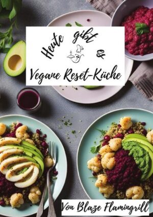 "Vegane Reset-Küche: Erfrischende Rezepte für einen gesunden Neustart" Tauchen Sie ein in die Welt der vitalen Ernährung mit unserem Buch "Vegane Reset-Küche" aus der Serie "Heute gibt es". Diese Sammlung bietet einen Schatz an 30 exquisiten pflanzlichen Rezepten, perfekt zusammengestellt, um nach den Festtagen frische Energie zu tanken. Von köstlichen Schoko-Chia-Puddings bis hin zu würzigem Blumenkohl-Steak mit Chimichurri-Sauce - jedes Rezept ist ein Fest der Geschmackserlebnisse. Ergänzt durch Tipps und Tricks für eine mühelose Integration der pflanzlichen Ernährung in den Alltag bietet dieses Buch eine Fülle an Inspiration und Gesundheit. Entdecken Sie, wie unsere Schoko-Chia-Puddings mit Beeren-Topping oder die herzhaften Blumenkohl-Steaks den Gaumen verwöhnen und gleichzeitig Ihre Ernährung auf eine gesunde Spur bringen. Mit kreativen Ideen und unkomplizierten Anleitungen ist dieses Buch eine Quelle der kulinarischen Freude. Lassen Sie sich von der Vielfalt der veganen Küche überraschen und genießen Sie die Rezepte, die nicht nur schmackhaft sind, sondern auch einen gesunden Lebensstil fördern. Holen Sie sich jetzt "Vegane Reset-Küche" und starten Sie eine genussvolle Reise zu ausgewogener Ernährung und vitaler Gesundheit!