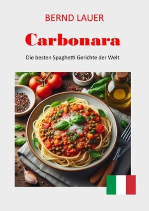 Entdecke die Vielfalt der italienischen Küche! Tauche ein in die kulinarische Welt Italiens mit unserem exquisiten Kochbuch "Carbonara". Von klassischen Spaghetti-Gerichten bis hin zu innovativen Kreationen - dieses Buch bietet eine umfassende Sammlung von Rezepten, die deine Sinne verzaubern werden. Authentische Aromen, Leicht zubereitet, Egal, ob du ein erfahrener Koch oder ein Anfänger in der Küche bist, unsere einfachen Anleitungen ermöglichen es jedem, die perfekte Carbonara zu zaubern. Von traditionellen Gerichten wie Spaghetti alla Napoletana bis zu modernen Variationen wie Spaghetti mit Birnen-Walnuss-Soße, dieses Buch bietet für jeden Geschmack das Richtige. Liebevoll ausgewählte Zutaten. Genieße die Freude des Kochens mit hochwertigen Zutaten und entdecke, wie die Liebe zum Detail den Geschmack deiner Gerichte verbessern kann. Wir teilen Geheimnisse und Tipps, um sicherzustellen, dass deine Carbonara-Gerichte authentisch und unvergesslich sind. Für jeden Anlass. Ob du eine festliche Mahlzeit für Gäste planst oder einfach nur etwas Schnelles für den Alltag suchst - "Carbonara" bietet Rezepte für jede Gelegenheit. Verwöhne deine Liebsten mit Köstlichkeiten wie Überbackenen Spaghetti oder Spaghetti mit Hackbällchen. Das perfekte Geschenk für Kochliebhaber. Verschenke kulinarische Inspiration! "Carbonara" ist das ideale Geschenk für alle, die die italienische Küche lieben. Lass dich von den Geschmacksrichtungen Italiens verführen und entdecke die Freude am Kochen mit diesem einzigartigen Kochbuch.