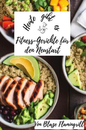 "Fitness-Gerichte für den Neustart" ist eine erfrischende Reise in die Welt gesunder und energiegeladener Kochkunst. In diesem Buch der "Heute gibt es"-Reihe präsentiert Blaze Flamingrill 30 Rezepte, die nicht nur nahrhaft sind, sondern auch dazu ermutigen, nach den Feiertagen wieder in Bewegung zu kommen. Von proteinreichen Mahlzeiten bis hin zu vitaminreichen Gemüsekreationen bieten die Rezepte eine Fülle an Möglichkeiten, eine aktive Lebensweise zu unterstützen. Die Rezepte sind nicht nur köstlich, sondern auch einfach zuzubereiten und sollen die Leser dazu inspirieren, eine ausgewogene Ernährung mit Genuss zu verbinden. Jedes Rezept wird durch eine vielfältige Mischung an Aromen und Zutaten zu einem Fest für den Gaumen und lässt den Leser in die Welt des gesunden Kochens eintauchen. Die Inhalte des Buches bieten nicht nur kulinarische Anleitungen, sondern auch wertvolle Tipps und Tricks für die Zubereitung sowie Hintergrundinformationen zu den Vorteilen einer gesunden Ernährung. Diese Rezeptsammlung ist eine Einladung, sich auf eine Reise zu begeben, bei der das Wohlbefinden im Mittelpunkt steht und die Freude am Essen neu entdeckt wird.