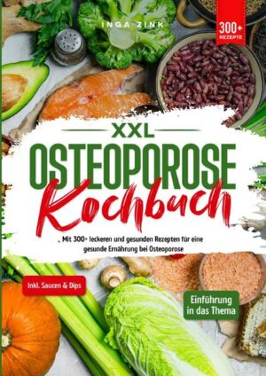 Dieses Osteoporose-Kochbuch ist voll von köstlichen, leicht zuzubereitenden Rezepten! Mit über 300+ Rezepten zur Auswahl, finden Sie in diesem Kochbuch bestimmt das, wonach Sie suchen... Die Knochen spielen im Körper viele Rollen - sie sorgen für die Struktur, schützen die Organe, verankern die Muskeln und speichern Kalzium. Es ist zwar wichtig, in der Kindheit und Jugend starke und gesunde Knochen aufzubauen, aber auch im Erwachsenenalter können Sie Maßnahmen ergreifen, um Ihre Knochengesundheit zu schützen. Warum ist die Gesundheit der Knochen so wichtig? Ihre Knochen verändern sich ständig - es werden neue Knochen gebildet und alte abgebaut. Wenn Sie jung sind, bildet Ihr Körper schneller neue Knochen, als er alte abbaut, und Ihre Knochenmasse nimmt zu. Die meisten Menschen erreichen ihre maximale Knochenmasse im Alter von 30 Jahren. Danach setzt sich der Knochenumbau fort, aber Sie verlieren etwas mehr Knochenmasse als Sie gewinnen. Wie wahrscheinlich es ist, dass Sie an Osteoporose erkranken - eine Erkrankung, bei der die Knochen schwach und brüchig werden -, hängt davon ab, wie viel Knochenmasse Sie bis zum Alter von 30 Jahren erreichen und wie schnell Sie sie danach verlieren. (mehr Informationen finden Sie im Buch) Sie sind auf der Suche nach … ✅ 300+ leckere Rezepte (u.a. für Frühstück, Fisch, Fleisch, Vegetarisch, Snacks, Desserts uvm.) ✅ Einführung in das Thema ✅ Den richtigen Zutaten ✅ Inklusive leckere Saucen & Dips Rezepte Leckere Gerichte und gute Anhaltspunkte gefällig? Dann greifen Sie jetzt zu!