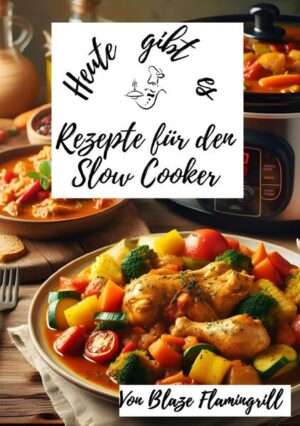 In "Heute gibt es - Rezepte für den Slow Cooker", präsentiert von Blaze Flamingrill, entdecken Sie die Magie des Slow Cookings, eine Methode, die sich durch das sanfte Garen von Zutaten bei niedriger Temperatur auszeichnet, um Aromen voll zur Entfaltung zu bringen und Gerichte zu kreieren, die sowohl nähren als auch begeistern. Dieses Buch ist ein unverzichtbarer Begleiter für jeden, der die Kunst des Slow Cookings meistern möchte, von Anfängern, die sich zum ersten Mal an diese Garmethode wagen, bis hin zu erfahrenen Köchen, die ihre Kenntnisse erweitern wollen. Auf den Seiten dieses inspirierenden Kochbuchs finden Sie eine sorgfältig zusammengestellte Sammlung von 30 Rezepten, die eine breite Palette kulinarischer Vorlieben abdecken. Von herzhaften Eintöpfen und zarten Schmorbraten bis hin zu süßen Leckereien und vegetarischen Genüssen - dieses Buch bietet für jeden Geschmack und Anlass das passende Rezept. Die Rezepte sind klar und präzise formuliert, sodass sie leicht zu folgen sind und Erfolg in der Küche garantieren. Blaze Flamingrill, bekannt für seine Fähigkeit, traditionelle Rezepte neu zu interpretieren und mit modernen Elementen zu bereichern, lädt Sie ein, die Freuden des Slow Cookings zu entdecken. Lassen Sie sich von den vielfältigen Rezepten inspirieren und bringen Sie mit "Heute gibt es - Rezepte für den Slow Cooker" Abwechslung und Geschmack in Ihren kulinarischen Alltag. Dieses Buch ist mehr als nur ein Kochbuch - es ist eine Einladung, gemeinsam mit Familie und Freunden die Liebe zum Essen zu feiern.