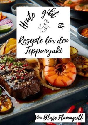 Entdecken Sie die Kunst des Teppanyaki-Kochens mit einer Sammlung von Rezepten, die die Vielfalt und die Freude dieser einzigartigen Kochmethode einfangen. "Heute gibt es - Rezepte für den Teppanyaki" ist mehr als nur ein Kochbuch