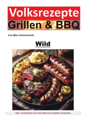 "Volksrezepte Grillen und BBQ - Wild" öffnet die Tür zu einer außergewöhnlichen kulinarischen Reise, auf der Sie die Vielfalt und den Reichtum des Wildfleischs vom Grill entdecken. Geschrieben von Marc Schommertz, einem erfahrenen Hobbykoch und Grillenthusiasten, der sein Fachwissen und seine Leidenschaft für das Grillen von Wild in 35 sorgfältig ausgewählten Rezepten teilt. Dieses Buch lädt Sie ein, die traditionellen und innovativen Möglichkeiten der Wildzubereitung zu erkunden, von saftigen Hirschsteaks und zartem Rehbraten bis hin zu würzigen Wildschweinrippchen und raffinierten Wildlachsfilets. Jedes Rezept ist für vier Portionen konzipiert, perfekt für gemeinsame Mahlzeiten mit Familie und Freunden. Marc Schommertz führt Sie durch die faszinierende Welt des Wildfleischs, von seiner Herkunft und seinen gesundheitlichen Vorteilen bis hin zu praktischen Tipps für die Auswahl, Marinierung und perfekte Zubereitung auf dem Grill. Wildfleisch, bekannt für seinen intensiven und aromatischen Geschmack, bietet eine natürliche und nahrhafte Alternative zu herkömmlichem Fleisch. Durch die freie Wildbahn und die natürliche Ernährung der Tiere gewinnt das Fleisch an Qualität und Geschmack, der in den kreativen und vielfältigen Rezepten dieses Buches zum Ausdruck kommt. Egal, ob Sie ein erfahrener Grillmeister oder ein neugieriger Anfänger sind, "Volksrezepte Grillen und BBQ - Wild" wird Sie inspirieren, den Grill anzufeuern und sich auf ein kulinarisches Abenteuer zu begeben. Entdecken Sie neue Geschmäcker, überraschen Sie Ihre Gäste mit unvergesslichen Gerichten und genießen Sie die Aromen der Natur auf eine ganz neue Art und Weise. Dieses Buch ist nicht nur eine Sammlung von Rezepten, sondern auch eine Einladung, die traditionelle und moderne Welt des Wildgrillens zu erforschen und zu genießen.