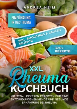 Dieses Rheuma-Kochbuch ist voll von köstlichen, leicht zuzubereitenden Rezepten! Mit über 320+ Rezepten zur Auswahl, finden Sie in diesem Kochbuch bestimmt das, wonach Sie suchen... Rheumatoide Arthritis (RA) kann jeden Menschen in jedem Alter treffen. RA unterscheidet sich von Osteoarthritis, die eine natürliche Abnutzung der Gelenke im Laufe der Zeit ist. RA entsteht, wenn Ihr eigenes Immunsystem Ihre Gelenke angreift. Die zugrunde liegende Ursache ist unbekannt. Die Folge sind jedoch schmerzhafte Schwellungen, Steifheit und Entzündungen. Lebensmittel, die Entzündungen im gesamten Körper bekämpfen, können diese Schmerzen und Schwellungen verringern. Eine Umstellung der Ernährung ist eine Möglichkeit für Menschen mit RA, ihre Gesundheit zu unterstützen. Der Verzehr bestimmter Lebensmittel kann Ihnen helfen, Ihre RA-Symptome zu bewältigen. (mehr Informationen finden Sie im Buch) Sie sind auf der Suche nach … ✅ 320+ leckere Rezepte (u.a. für Frühstück, Fisch, Fleisch, Vegetarisch, Snacks, Desserts uvm.) ✅ Einführung in das Thema ✅ Den richtigen Zutaten ✅ Inklusive leckere Saucen & Dips Rezepte Leckere Gerichte und gute Anhaltspunkte gefällig? Dann greifen Sie jetzt zu!