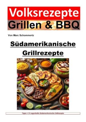 "Volksrezepte Grillen und BBQ - Südamerikanische Grillrezepte" ist eine kulinarische Entdeckungsreise, die Leserinnen und Lesern die Vielfalt und Leidenschaft der südamerikanischen Grillkultur näherbringt. Marc Schommertz, ein begeisterter Hobbykoch und Grillfan, hat in diesem Buch eine sorgfältige Auswahl an traditionellen Rezepten aus verschiedenen südamerikanischen Ländern zusammengetragen. Mit 31 authentischen Rezepten führt dieses Werk durch das reiche Spektrum südamerikanischer Grillgerichte, von Churrasco über Asado bis hin zu Ceviche und Feijoada, ergänzt durch eine Auswahl an Saucen und Beilagen, die den Geschmack Südamerikas auf den Punkt bringen. Neben den detaillierten Rezeptanleitungen bietet das Buch wertvolle Einblicke in die kulturellen Hintergründe und die speziellen Techniken, die das südamerikanische Grillen auszeichnen. Die Leserschaft erfährt, wie Fleisch, Fisch und Gemüse mit Geduld, Fingerspitzengefühl und vor allem viel Liebe zubereitet werden, um authentische Geschmackserlebnisse zu kreieren. Das Grillen wird hierbei nicht nur als Kochmethode, sondern als eine Kunstform präsentiert, die durch die Verwendung von frischen Zutaten, exotischen Gewürzen und speziellen Grilltechniken charakterisiert wird. "Volksrezepte Grillen und BBQ - Südamerikanische Grillrezepte" ist mehr als ein Kochbuch