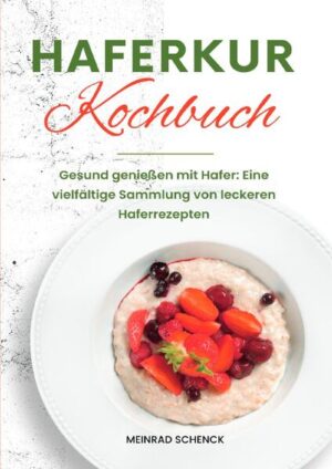 Entdecken Sie mit dem "Haferkur Kochbuch" das Geheimnis von dauerhaftem Wohlbefinden und außergewöhnlichem Geschmack. Dieses Buch ist mehr als nur eine Rezeptsammlung, es ist ein praktischer und köstlicher Leitfaden, um Ihre Küche in ein Labor für Gesundheit und Glück zu verwandeln. Tauchen Sie ein in eine Welt des Geschmacks mit einer Vielzahl von unwiderstehlichen Rezepten, die sich alle um die Wunderzutat Hafer drehen. Egal, ob Sie ein kulinarischer Experte oder ein Anfänger in der Küche sind, auf diesen Seiten finden Sie Inspirationen, um nahrhafte und köstliche Gerichte zu kreieren, die den Gaumen erfreuen und den Körper nähren. Mit dem "Haferkur Kochbuch" lernen Sie, Hafer auf innovative und kreative Weise zu verwenden und alltägliche Gerichte in gesunde kulinarische Kunstwerke zu verwandeln. Vom energiereichen Frühstück bis zum entspannenden Abendessen ist jedes Rezept speziell darauf ausgerichtet, ein kulinarisches Erlebnis zu bieten, bei dem Sie sich innerlich und äußerlich wohlfühlen. Ob Sie Ihre Gesundheit verbessern, abnehmen oder einfach nur lecker essen wollen, das Haferkur Kochbuch ist der perfekte Begleiter auf Ihrem Weg zu einer bewussten und erfüllenden Ernährung. Übernehmen Sie die Kontrolle über Ihre Gesundheit und Ihr Wohlbefinden mit diesem Buch voller köstlicher und nahrhafter Rezepte.