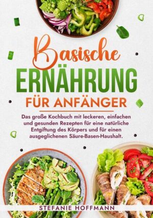 Du suchst nach einer gesunden und ausgewogenen Ernährung, die deinem Körper neue Energie verleiht? Du fragst dich, wie du deinen Alltag leistungsfähiger gestalten und dabei noch etwas für deine Gesundheit tun kannst? Bist du es leid, dich müde und abgeschlagen zu fühlen? Oder möchtest du einfach nur ein paar Pfunde loswerden und dich wieder rundum wohlfühlen? Dann ist dieses Buch die perfekte Wahl für dich! Es bringt dir die Grundlagen der basischen Ernährung näher und zeigt dir, wie du mit köstlichen Gerichten deine Säure-Basen-Balance ins Gleichgewicht bringst. Warum solltest du dich für die basische Ernährung entscheiden? Hier sind einige Vorteile, die dich überzeugen werden: - Unterstützung des Säure-Basen-Gleichgewichts: Erfahre, wie du durch die Auswahl basischer Lebensmittel deinen Körper in einen basischen Zustand versetzt und so deine Gesundheit unterstützt. - Steigerung deiner Energie: Entdecke Rezepte, die dich mit vitalisierenden Nährstoffen versorgen und deinem Körper einen natürlichen Energiekick geben. - Gewichtsregulierung: Lerne, wie die basische Ernährung dir dabei helfen kann, dein Gewicht auf gesunde Weise zu reduzieren und langfristig zu halten. - Stärkung des Immunsystems: Erfahre, wie du mit basischen Lebensmitteln dein Immunsystem stärken und dich vor Krankheiten schützen kannst. Doch das ist längst nicht alles! Dieses Kochbuch zur basischen Ernährung bietet zahlreiche weitere Gründe, warum es unverzichtbar ist: - Köstliche Rezepte in verschiedenen Kategorien wie Suppen, Salate, Hauptgerichte, Beilagen, Frühstück, Snacks, Desserts, Getränke, Rohkost und fermentierte Lebensmittel warten darauf, von dir entdeckt zu werden. - Jedes Rezept wurde sorgfältig entwickelt, um dir nicht nur gesundes Essen zu bieten, sondern auch einen Gaumenschmaus, der dich begeistern wird. - Einfache Zubereitungsschritte und verständliche Anleitungen machen es auch Kochanfängern leicht, die Gerichte nachzukochen. - Die Rezepte sind vielfältig und abwechslungsreich, sodass du immer wieder neue Geschmackserlebnisse genießen kannst. Jetzt ist es an der Zeit, dich selbst von den Vorzügen der basischen Ernährung zu überzeugen und deine Gesundheit auf ein neues Level zu bringen! Bestelle dir noch heute dein Exemplar dieses einzigartigen Kochbuchs und erlebe die Kraft der basischen Ernährung in deiner Küche.