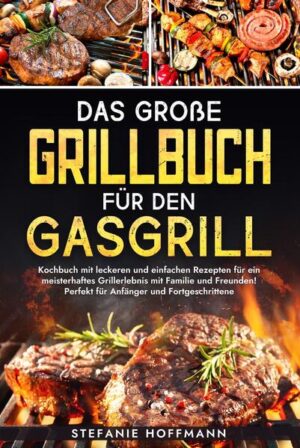 Bist du ein Grillliebhaber und möchtest das Beste aus deinem Gasgrill herausholen? Fragst du dich manchmal, wie du Abwechslung auf den Grill zaubern und deine Gäste mit neuen Geschmackserlebnissen beeindrucken kannst? Oder hast du einfach genug von den immer gleichen Grillrezepten und möchtest etwas Neues ausprobieren? Dann ist dieses Kochbuch die perfekte Wahl für dich! Es enthält eine Vielzahl von köstlichen Rezepten, die speziell für den Gasgrill entwickelt wurden, um dir das ultimative Grillvergnügen zu bieten. Hier sind nur einige der Vorteile, die du mit einem Gasgrill genießen kannst: - Schnelles und einfaches Anzünden: Keine lästige Warterei mehr! Mit einem Gasgrill kannst du innerhalb weniger Minuten mit dem Kochen beginnen. Einfach den Grill anstellen, Temperatur einstellen und schon kann es losgehen. - Präzise Temperaturregelung: Mit einem Gasgrill hast du die volle Kontrolle über die Temperatur. Ob niedrige Temperaturen für zartes Fleisch oder hohe Temperaturen für das perfekte Steak - du bestimmst, wie dein Grillgut zubereitet wird. - Vielseitige Grillmöglichkeiten: Gasgrills bieten eine Vielzahl von Zubereitungsmethoden. Ob direktes Grillen, indirektes Grillen, Räuchern oder sogar Backen - deiner Kreativität sind keine Grenzen gesetzt. Das Kochbuch bietet eine breite Auswahl an Rezepten in verschiedenen Kategorien, die dir unvergessliche Grillmomente bescheren werden. Von raffinierten Vorspeisen bis hin zu verführerischen Grilldesserts - hier findest du für jeden Geschmack und Anlass das passende Gericht. Hier sind weitere Gründe, warum dieses Kochbuch ein absolutes Muss ist: - Innovative Zubereitungstechniken: Lerne neue Grilltechniken kennen und beherrsche sie wie ein Profi. - Kreative Rezeptideen: Erweitere deinen kulinarischen Horizont und entdecke neue Geschmackskombinationen. - Einfache Umsetzung: Die Rezepte in diesem Kochbuch sind speziell auf die Verwendung eines Gasgrills zugeschnitten und leicht verständlich erklärt. Wenn du also das volle Potenzial deines Gasgrills ausschöpfen möchtest und auf der Suche nach neuen und vielfältigen Rezepten bist, dann ist dieses Kochbuch die perfekte Begleitung für dich. Hol es dir jetzt und erlebe unvergessliche Grillmomente!