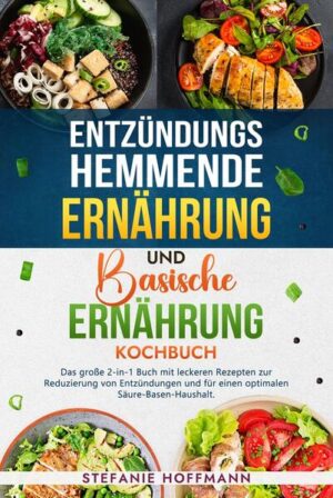 Entdecke die perfekte Kombination für eine umfassende, gesundheitsfördernde Ernährung in einem einzigen Kochbuch, das sowohl die entzündungshemmende als auch die basische Ernährung abdeckt. Dieses 2-in-1-Kochbuch ist ideal für alle, die ihren Körper entlasten, ihr Immunsystem stärken und neue Energie gewinnen möchten. Warum dieses Kochbuch wählen? Hier sind die Vorteile beider Ernährungsweisen: - Schmerzlinderung und Entzündungshemmung: Durch entzündungshemmende Lebensmittel kannst Du Schmerzen und Beschwerden reduzieren. - Unterstützung des Säure-Basen-Gleichgewichts: Erfahre, wie basische Lebensmittel Deinen Körper ins Gleichgewicht bringen und die Gesundheit fördern. - Stärkung des Immunsystems und Steigerung der Energie: Beide Ernährungsformen tragen dazu bei, das Immunsystem zu unterstützen und Deine Energie zu erhöhen. - Gewichtsregulierung und verbesserte Verdauung: Lerne, wie diese Ernährungsweisen zur Gewichtskontrolle und einer gesunden Verdauung beitragen können. Was bietet das Kochbuch? - Vielfältige Rezepte aus beiden Ernährungswelten: Von Suppen und Salaten über Hauptgerichte bis hin zu Desserts und Getränken. Entdecke auch Smoothies, Aufstriche, Snacks und fermentierte Lebensmittel. - Einfache Zubereitung: Alle Rezepte sind mit verständlichen Anleitungen versehen, die es auch Kochanfängern leicht machen, erfolgreich zu kochen. - Praktische Einteilung: Die Rezepte sind übersichtlich in verschiedene Kategorien unterteilt, sodass Du schnell das passende Gericht für jede Mahlzeit findest. - Zusätzlicher Ratgeber: Erhalte wertvolle Informationen zu beiden Ernährungsweisen und deren gesundheitliche Vorteile. Dieses 2-in-1-Kochbuch ist mehr als nur eine Sammlung von Rezepten - es ist ein Wegweiser für eine gesündere, energiegeladene und ausgeglichene Lebensweise. Hol Dir jetzt dieses unverzichtbare Kochbuch und starte Deine Reise zu einem gesünderen Ich!