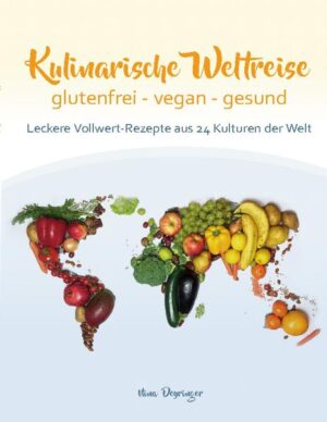 Gesunde Vollwert-Rezepte aus fünf Kontinenten mit ansprechenden Farbfotos. Alle Rezepte sind 100% plant-based, glutenfrei, ei- und laktosefrei. Auch auf Ersatzprodukte wie Tofu, Seitan, Sojaprotein und Co wird in diesem Kochbuch bewusst verzichtet. Die Zutaten sind leicht erhältlich, die Rezepte einfach, vollwertig gesund und schnell zu kochen. Ein köstlicher und vielseitiger Einstieg in die vegane Küche.