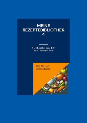 Über mehrere Jahrzehnte (seit 1998) habe ich Rezepte auf meiner Webseite veröffentlicht. Für den Fall, dass die Webseite einmal nicht mehr betrieben werden kann, fasse ich sie nun in Buchform. Die meisten Rezepte (ab ca. 2006) sind vollwertig, viele sind zusätzlich vegan. in den letzten Jahren habe ich wieder vermehrt mischköstliche Rezepte notiert, Insgesamt ergeben die knapp 14.000 Rezepte mehr als 20 Bände. Der vorliegende Band enthält mehr als 700 Rezepte.