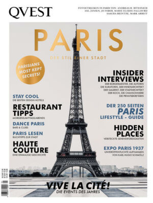 Die Macher des internationalen und hoch dekorierten Independent Fashion Magazins QVEST haben mit QVEST PARIS einen City Guide kreiert