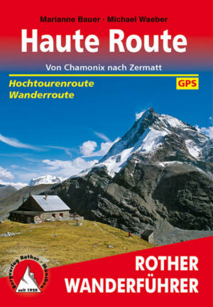 Die Haute Route ist der 'Urahn' aller Alpen-Durchquerungen  vor mehr als 150 Jahren wurde diese hochalpine Tour von Chamonix nach Zermatt 'erfunden' und bis heute hat sie nichts von ihrer Attraktivität eingebüßt. Diese großartige Tour ist ein unvergessliches Erlebnis für alle Hochtourengeher. Und auch für diejenigen