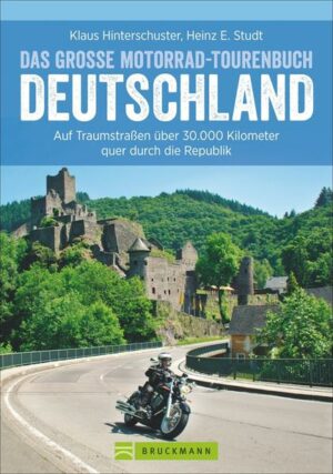 Das Motorradland Deutschland begeistert jeden Tourenfan. Vom Kurvensammeln in den Alpen über knackige Routen in den Mittelgebirgen bis zum Cruisen an der Ostsee  hier findet jeder Biker sein Revier. Ausgehend von fünf Hauptregionen und 49 Standorten werden auf 100 Tagestouren alle Motorrad-Regionen der Republik erkundet und miteinander vernetzt. Ideal auch für den perfekten Wochenend-Trip. Mit den besten Bikertreffs und urigsten Szenetypen. "Das große Motorrad-Tourenbuch Deutschland" Der Reiseführer ist erhältlich im Online-Buchshop Honighäuschen.