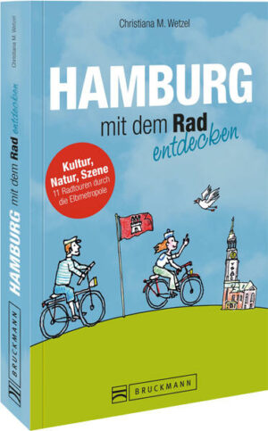 Ob im Alten Land oder in der modernen HafenCity: Auf dem Fahrrad lässt sich Hamburgs frische Brise ideal genießen. Dieser Radführer stellt Ihnen ein dutzend interessanter Routen quer durch die Elbmetropole vor