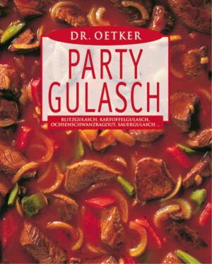 Gulasch und Ragouts sin dechte partyhits. Bei Gastebern ungemein beliebt und von Gästen heiß begehrt. Denn sie sind wunderbar vorzubereiten, schmurgeln dann langsam vor sich hin und entwickeln dabei ihren tollen Geschmack. Aber es gibt nicht nur Klassiker, sondern auch viele andere Kreationen mit Fleisch, Fisch und Gemüse.