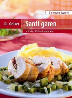 Ein Trend setzt sich durch: Sanft garen. Außen kross und innen zart- ob Schwein, Rind, Lamm, Wild oder Geflügel - mit der "Sanft-garen-Methode" wird jeder Braten zum vollendeten Genuss. Der Gegensatz macht's: Kurz mit großer Hitze anbraten und dann bei nur 80 Grad im Ofen fertig garen. Da schaut man gern in die Röhre und das Ergebnis begeistert auch die anspruchsvollen Gäste. In diesem Dr. Oetker Kochbuch warten über 40 neue und gelingsichere Rezepte darauf, von Ihnen ausprobiert zu werden.