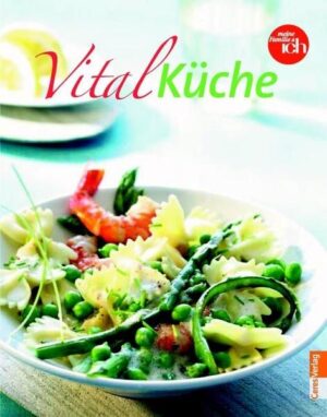 Schmeckt gut, tut gut. Isst gut - Für die Familie wollen alle nur das Beste. Doch dafür reicht die Zeit manchmal nicht. Und nicht alles, was gesund ist, sorgt auch für Begeisterung am Tisch. VitalKüche von Meine Familie & Ich zeigt, dass gesundes Essen ganz leicht in der Zubereitung sein kann ? und schmeckt. So wie Brokkoli mit Hähnchenbrust beispielsweise, Zucchini-Lachs-Ragout oder Vitaminsalat mit Kumquats. Und viele weitere Gerichte für jeden Geschmack und jede Gelegenheit.