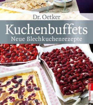 Kuchengenuss am laufenden Band! Kinder-, Schul-, Pfarr-, Sportfest. zu jeder Festivität gehört ein leckeres Buffet für die "Kuchenfraktion". Besonderen Anlässen widmet der Dr.Oetker Verlag dieses spezielle Backbuch: 40 Rezepte wurden exklusiv für diese Sammlung entwickelt und nachgebacken, damit die Kreationen auch in der eigenen Backstube garantiert gelingen.