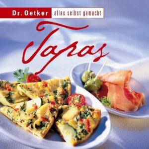 Tapas: Den Süden schmecken. Dieses Kochbuch bringt den Urlaub zurück und holt die Sonne Spaniens direkt auf den Tisch! Ob mittags oder am Abend - die Vorspeisen von der iberischen Halbinsel sind immer eine Pause wert! Gleich 50 kleine Köstlichkeiten machen sich hier tischfein. Von Kräuteroliven und Hähnchenkroketten über Spinattortilla und marinierte Muscheln bis gebratene Garnelen. Das einzige, was dann noch fehlt, ist ein süffiger Wein.