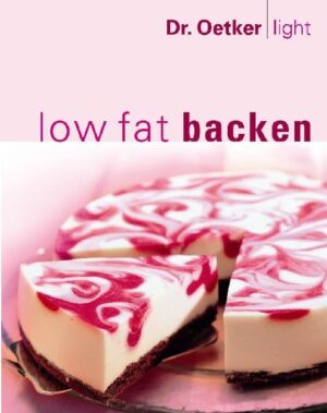 Wo die Kalorien ihr Fett weg kriegen: Low Fat Backen. Backform oder top in Form? Ab jetzt geht beides. Denn Kuchen muss nicht unbedingt einen Ausschlag auf der Waage bedeuten. Wenig Fett, dafür mehr Geschmack. Wie das geht, zeigt die Fortsetzung der Reihe „Dr. Oetker Light“: Low Fat Backen. Ein Thema, das zum aktuellen Lifestyle passt. Mit 128 verführerisch gestalteten Seiten. Die rund 60 Farbfotos zeigen die leckeren Ergebnisse, allesamt von Dr. Oetker getestet. Eine Buchidee, bei der man gerne zugreift.