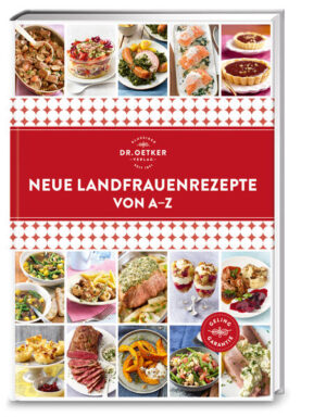 Der Relaunch des Bestsellers: über 90.000 verkaufte Exemplare. Moderne Landhausküche aus allen deutschen Regionen. Traditionelle und neue Dr. Oetker Land-Rezepte in neuer Optik.