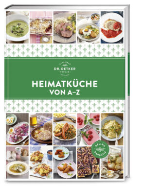 ursprüngliche regionale Rezepte Zurück zu den Wurzeln! Regionale und saisonale Gerichte liegen im Trend. Heimatküche vermittelt ein Gefühl von Wohlbehagen und Zugehörigkeit. Neben Klassikern der deutschen Küche finden sich auch weniger bekannte Regionalgerichte in dem Buch. Leser können neue Regionen und deren Gerichte entdecken. Regionale Hausmannskost gehört zu den Kernkompetenzen des Dr. Oetker Verlags. Zurück zu den kulinarischen Wurzeln - Regionenküche liegt im Trend Heimatküche vermittelt ein Gefühl von Wohlbehagen und Zugehörigkeit Regionale Hausmannskost gehört zu den Kernkompetenzen des Dr. Oetker Verlags