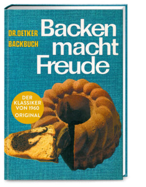 Die Begeisterung für den Klassiker ist ungebrochen. Auch die Retro-Ausgabe von 1952 war sehr erfolgreich. Es gibt nur wenige Retroausgaben zum Thema Backen auf dem deutschen Markt. Wunderschöne Nostalgieausgabe, die nicht nur Vintage-Fans begeistern wird. Dank der bewährten Geling-Garantie kann der Leser sich ebenso auf die Rezepte von 1960 verlassen. Wunderschöne Nostalgieausgabe des erfolgreichen Back-Klassikers, die nicht nur Vintage-Fans begeistern wird Diese Rezepte, bekannt aus der Küche der Mütter und Großmütter, gehören zur Backtradition vieler Familien Dank der bewährten Geling-Garantie kann der Leser sich auch auf die Rezepte von 1960 verlassen