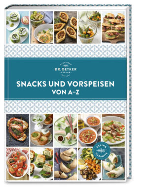 - Ob als Antipasti, Mezze oder Tapas - Vorspeisen und Snacks sind im Trend. - 150 Rezepte aus aller Welt bieten großen Geschmack im kleinen Format. - Alle Rezepte sind mehrfach getestet und gelingen garantiert.