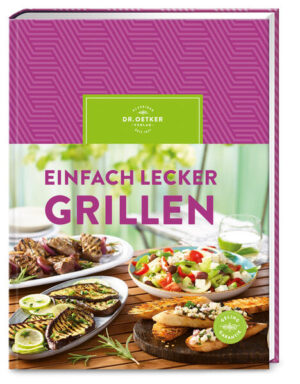 - Verkaufsschlager „Grillen“ trifft auf die langjährige Kompetenz von Dr. Oetker - Die besten Rezepte, Tipps und Tricks für einen perfekten Grillabend mit Geling-Garantie - Das ideale Geschenk für angehende Grillmeister*innen