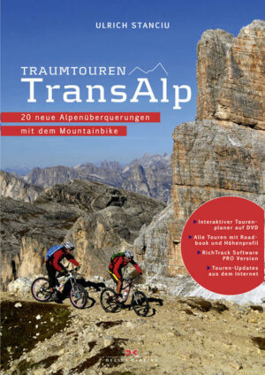 Die 20 neuen Transalp-Touren dieses Buches bieten für jeden Mountainbiker die passende Tour  von ganz leichten Genusstouren mit weniger als 5000 Höhenmetern bis hin zu konditionell und fahrtechnisch schwierigen Faszinationstouren mit bis zu 20.000 Höhenmetern. Dabei greift das Buch auch den neuen Trend zu mehrtägigen Rundtouren auf. Die Fotos sind atemberaubend