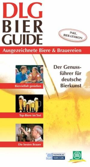 In einigen Regionen Deutschlands gibt es neben Wasser, Erde, Luft und Feuer ein fünftes Element, das aus Getreide gebraut wird: Bier ist in Deutschland nicht nur ein Genuss- sondern auch ein Kulturprodukt. Generationen von Brauern haben sich darin geübt, neue Sorten, Geschmacksnuancen und differenzierte Genusserlebnisse zu kreieren. Allein in Deutschland sind bis heute zirka 5.000 verschiedene Biere und Bierspezialitäten erhältlich - eine Palette qualitativ hervorragender Biere, die den Bierfreund aber auch vor die Qual der Wahl stellt. Um die besten Produkte herauszufiltern, prüft die DLG seit vielen Jahren mit einer qualifizierten Fachjury die Güte von Bieren, die nach dem deutschen Reinheitsgebot gebraut wurden. Im neuen DLG-Bier-Guide werden die von der DLG getesteten und ausgezeichneten Biere und Brauereien vorgestellt. Die Leser erhalten aber nicht nur eine Orientierungshilfe beim Einkauf von Qualitätsbieren. Der neue Ratgeber rund um deutsche Braukunst berichtet außerdem über Wissenswertes und Spannendes aus der Geschichte und zur Herstellung des Bieres, gibt Tipps für die sensorische Bierverkostung zu Hause und lädt in einem Special zur Genießer-Tour durch die Pils-Hochburgen Nordrhein-Westfalen und Thüringen ein.