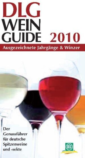 Von lieblich bis herb, von spritzig bis gehaltvoll, im DLG-Wein Guide 2010 finden Sie für jede Gelegenheit den perfekten Wein. Besuchen Sie in allen Regionen Deutschlands die Winzer mit den DLG-prämierten Weinen und begeben Sie sich auf eine Lustreise durch die Weingebiete Deutschlands. Werden Sie mit dem DLG-Wein Guide zum Weinkenner.