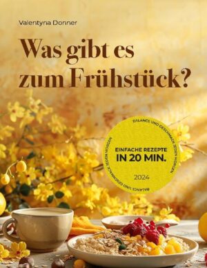 Entdecken Sie unsere vielseitige Rezeptesammlung, die in nur 20 Minuten zubereitet werden kann - ideal für den Sommer, Herbst, Winter und Frühling! Perfekt für ein gemütliches Frühstück alleine oder gemeinsam mit der Familie und den Kindern. Diese Buch ist das ideale Geschenk für Weihnachten! Bereiten Sie unvergessliche Momente am Frühstückstisch vor - einfach, schnell und lecker! Ideal für: Kochanfänger: Entdecken Sie, wie einfach und erfüllend das Kochen sein kann. Vielbeschäftigte Menschen: Keine Zeit? Kein Problem! Mit diesen schnellen Rezepten genießen Sie köstliche Gerichte ganz ohne Stress. Kochenthusiasten: Bringen Sie einen frischen Wind in deine Küche mit leicht umsetzbaren und kreativen Rezepten. Was macht dieses Buch besonders? Schnelle Zubereitung: Bereiten Sie leckere Frühstücksmahlzeiten in 20 Minuten oder weniger zu, ohne dabei Kompromisse bei Geschmack oder Qualität einzugehen. Für jeden Geschmack: Die Rezepte sind so konzipiert, dass sie allen gefallen - von Alleinlebenden bis zu Familien. Einfache Anleitung: Klare und leicht verständliche Rezepte ermöglichen es jedem, ein köstliches Frühstück zuzubereiten. Vital und energiegeladen: Genießen Sie gesunde und ausgewogene Mahlzeiten, die Sie mit der nötigen Energie für den Tag versorgen.