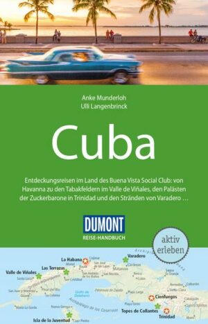 Für die 5. Auflage des DuMont Reise-Handbuches waren die Autorinnen Anke Munderloh und Ulli Langenbrinck wieder intensiv vor Ort unterwegs. Prächtige koloniale Fassaden prägen Havannas Altstadt