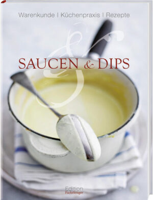 Auf die Sauce kommt es an! Saucen und Dips sind die Seele eines jeden Gerichts, denn erst sie bringen den Geschmack! Gleich ob Landhausküche oder Haute Cuisine, warm oder kalt, Saucen & Dips sind in der Küche einfach unentbehrlich. Fundiert und kenntnisreich vermittelt dieses Standardwerk alle Grundlagen der Saucenzubereitung: von den wichtigsten Zutaten über die Herstellung von Fonds und Reduktionen bis hin zu den unterschiedlichen Möglichkeiten zum Binden von Saucen werden alle wichtigen Techniken mit wertvollen Tipps und zahlreichen Schritt-für-Schritt-Fotos im Detail erläutert. Eingebettet in ein modernes, klares Layout und mit über 400 brillanten Farbfotos opulent bebildert, finden Sie hier mehr als 150 Saucen-Klassiker, innovative Kreationen und viele erprobte Variationen. Lassen Sie sich von der großen Auswahl inspirieren und entdecken Sie mit uns die Geheimnisse einer perfekten Saucen-Kombination.